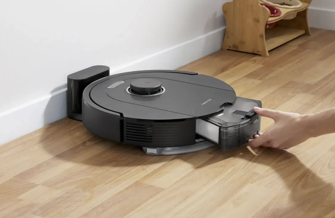 Imagen del depósito de polvo del Roborock Q5 Pro